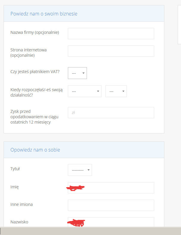 Określenie biznesu Określenie biznesu