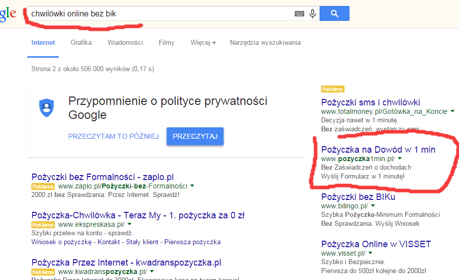 Szybki Kredyt Przez Internet Na Konto