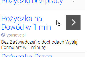 W jedną minutę kredyt na dowód - reklama AdWords YouSave.pl W jedną minutę kredyt na dowód - reklama AdWords YouSave.pl