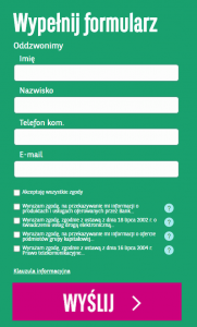Wniosek online kontaktowy