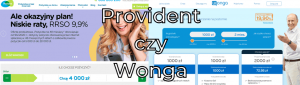 Provident czy Wonga