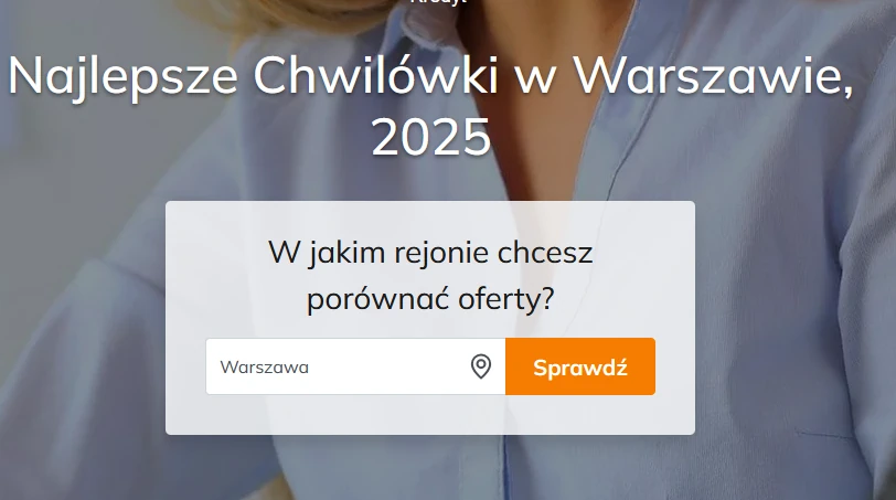 Chwilówki w Oferteo w Warszawie