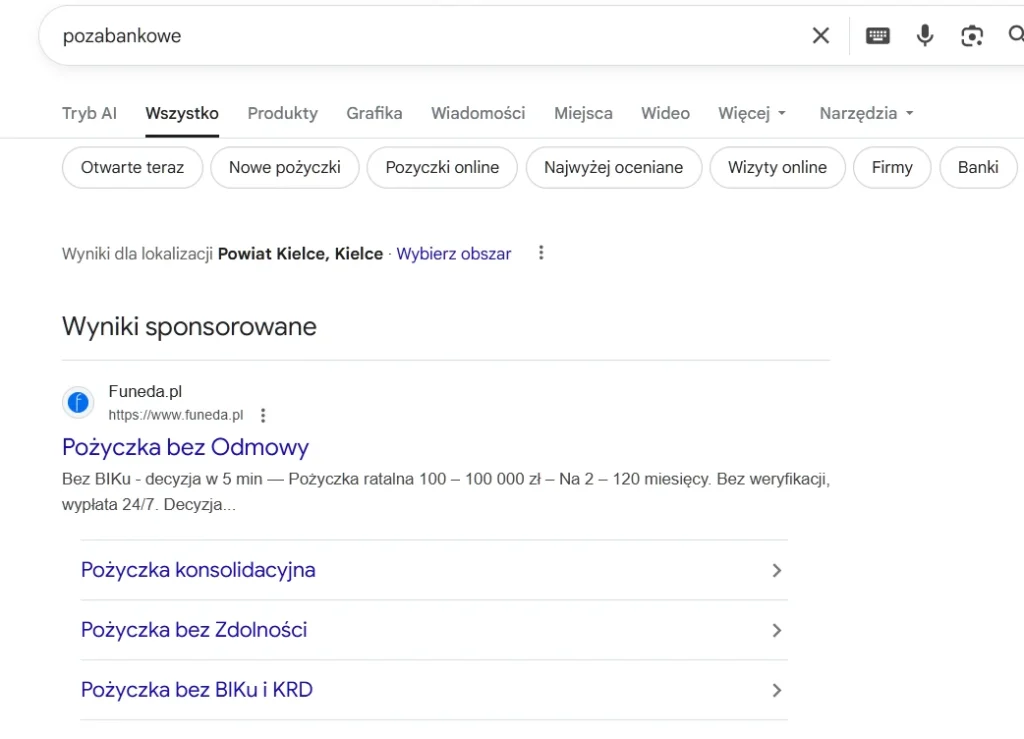 Pożyczka bez Odmowy bez BIKu - decyzja w 5 min - pożyczka ratalna 100 - 100 000 zł - 120 miesięcy. Bez weryfikacji, wypłata 24/7
Funeda