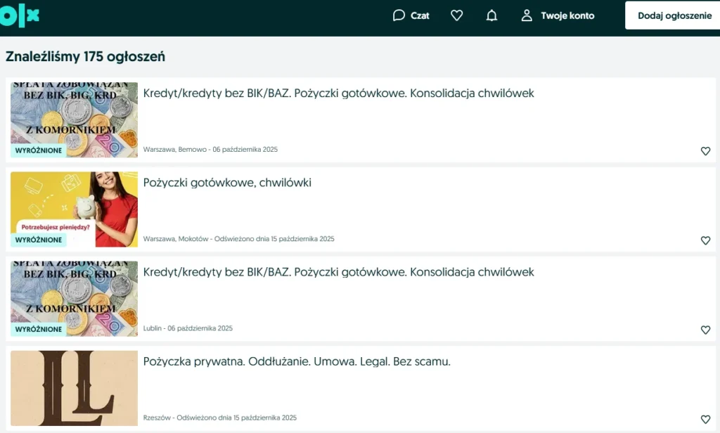 Uwaga na OLX